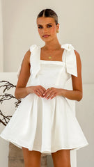 Annette Mini Dress - White