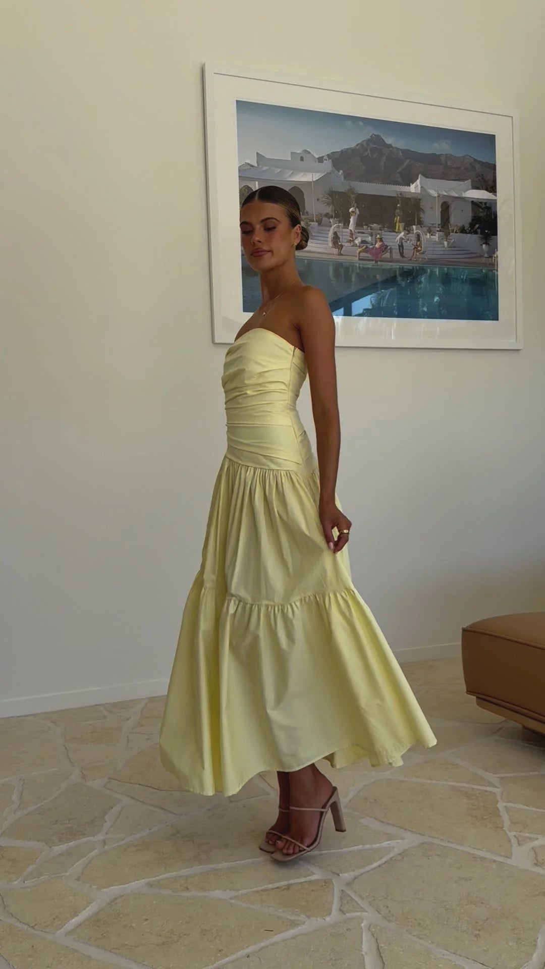Lola Maxi Dress - Yellow