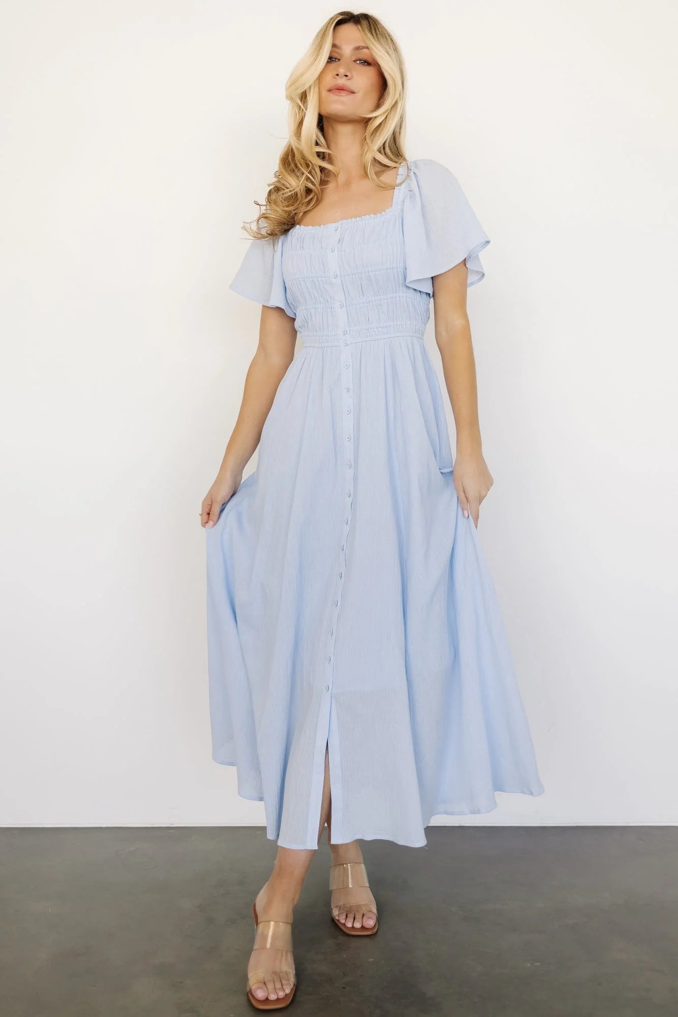 McKay Maxi Dress | Light Blue